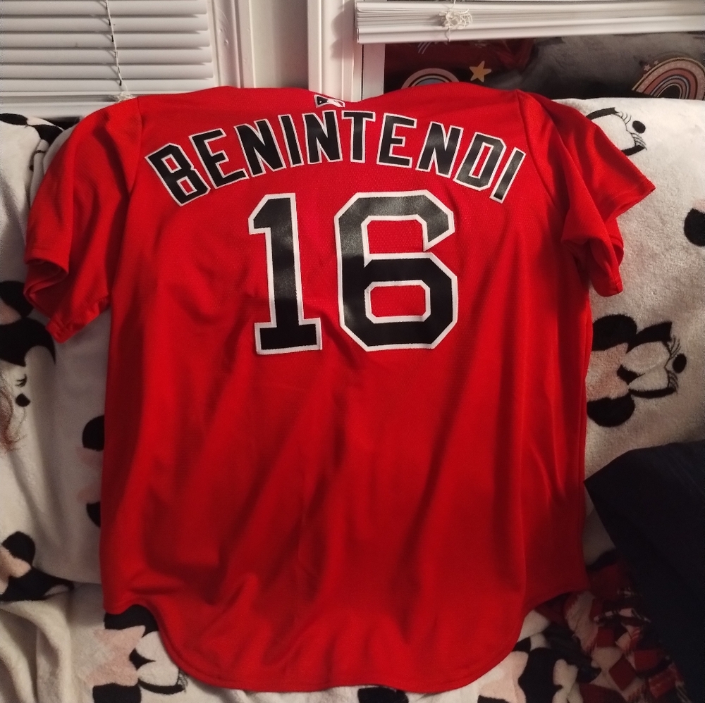 FINAL PRICE! Boston red Sox Benintendi Jersey #16 - Picture 2 of 9